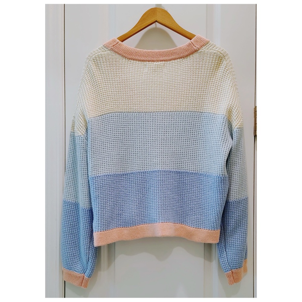 Rip Curl Mid Blue Desert Dreams Cardigan Sweater NWT - Picture 4 of 8